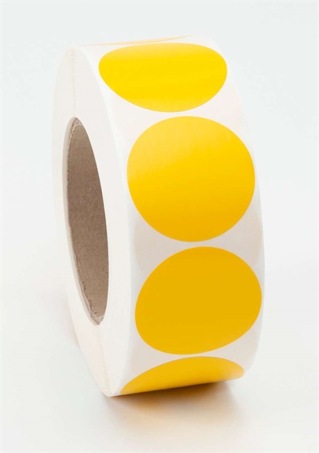 marking dots 75218 yellow vinyl 50 mm