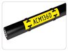 A4 yellow ACM cable markers 60x13 mm